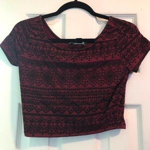 Crop top! Worn once.